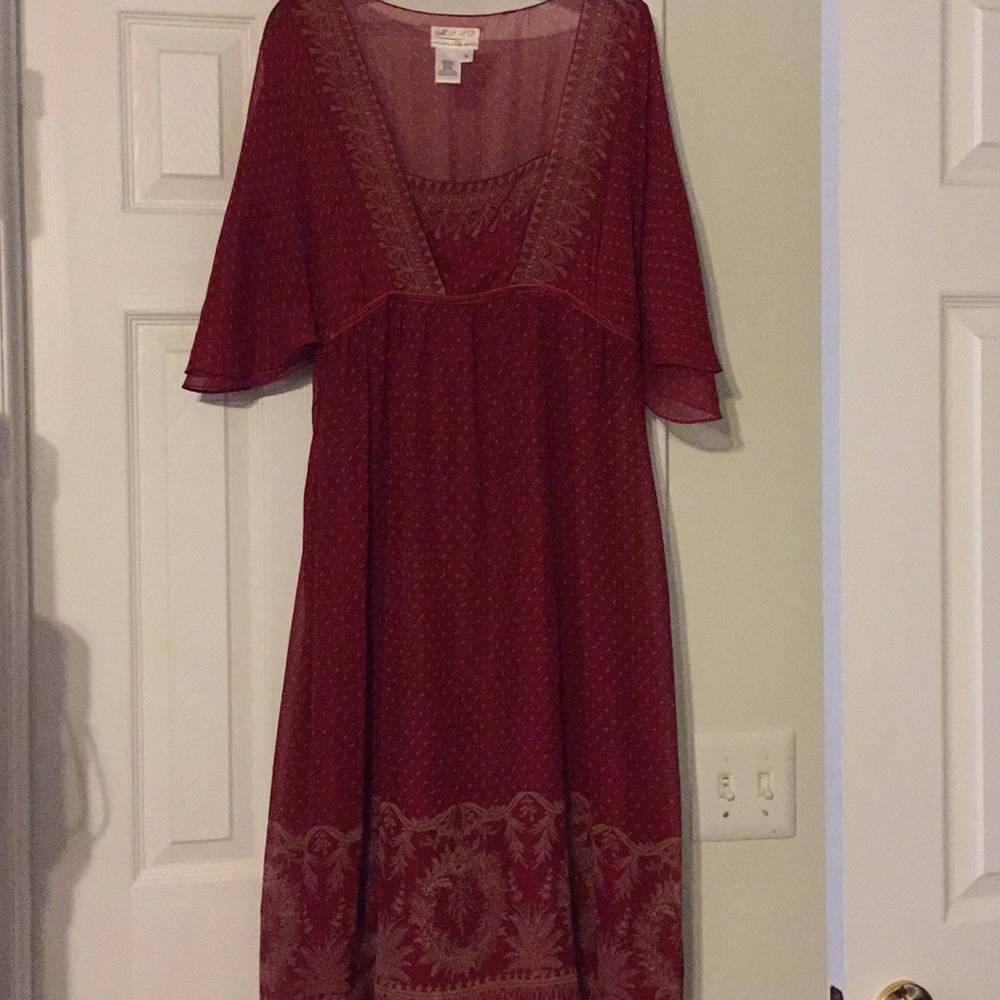 Max Studio Specialty Products silk dress 👗